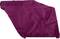 Burgundy-red fabric draped on a flat surface. The material has a smooth texture and lies loosely.