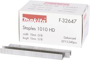 Makita F-32647 Staples  5040 pc(s) Dimensions (L x W) 10 mm x 10 mm