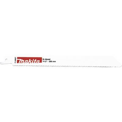 Makita reciprocating saw blade, 18 cm long, bi-metal, suitable for various materials.