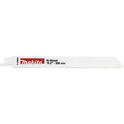Makita Reciprocating Saw Blade, Bi-Metal, 18 TPI, Length 200 mm.
