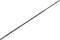 A slender, long metal rod with a pointed end, positioned diagonally. Suitable for earthworks or as a pike tool.