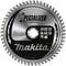 'Makita Circular Saw Blade for Plunge Saws, Specialised Design, HW 165 x 2.0 x 20mm, max. 9,250 RPM, Part No. B-56707.'