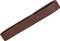 Brown sanding belt in a closed loop, suitable for grinding machines or manual sanding.