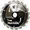'Makita Circular Saw Blade with M Force Logo, Diameter 230 mm, Number of Teeth 24. Suitable for Cutting Wood.'