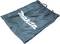 A blue fabric bag with a white 'Makita' print and drawstring.