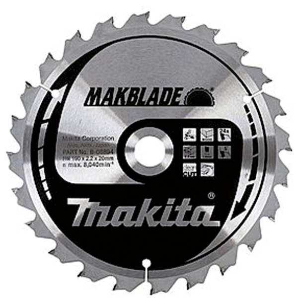 Makita B-32764 B-32764 Circular saw blade 216 x 30 x 1.6 mm Number of cogs: 48 1 pc(s)