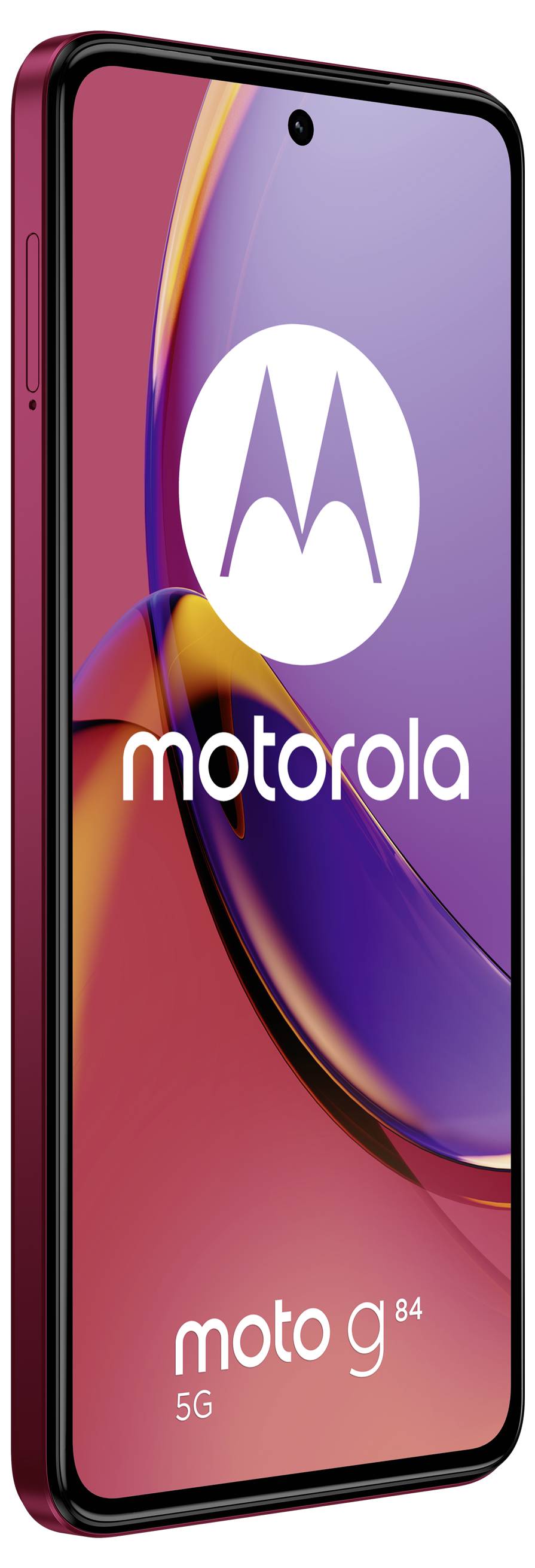 Woman with plaited hair and scarf. Advertising image for smartphone with 50MP and 32MP cameras, Pantone and Lytia logos alongside.