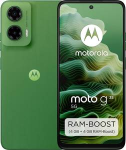 Motorola MOTO G35 Smartphone  128 GB 17.1 cm (6.72 inch) EEC B (A - G) Green Android™ 14 Dual SIM