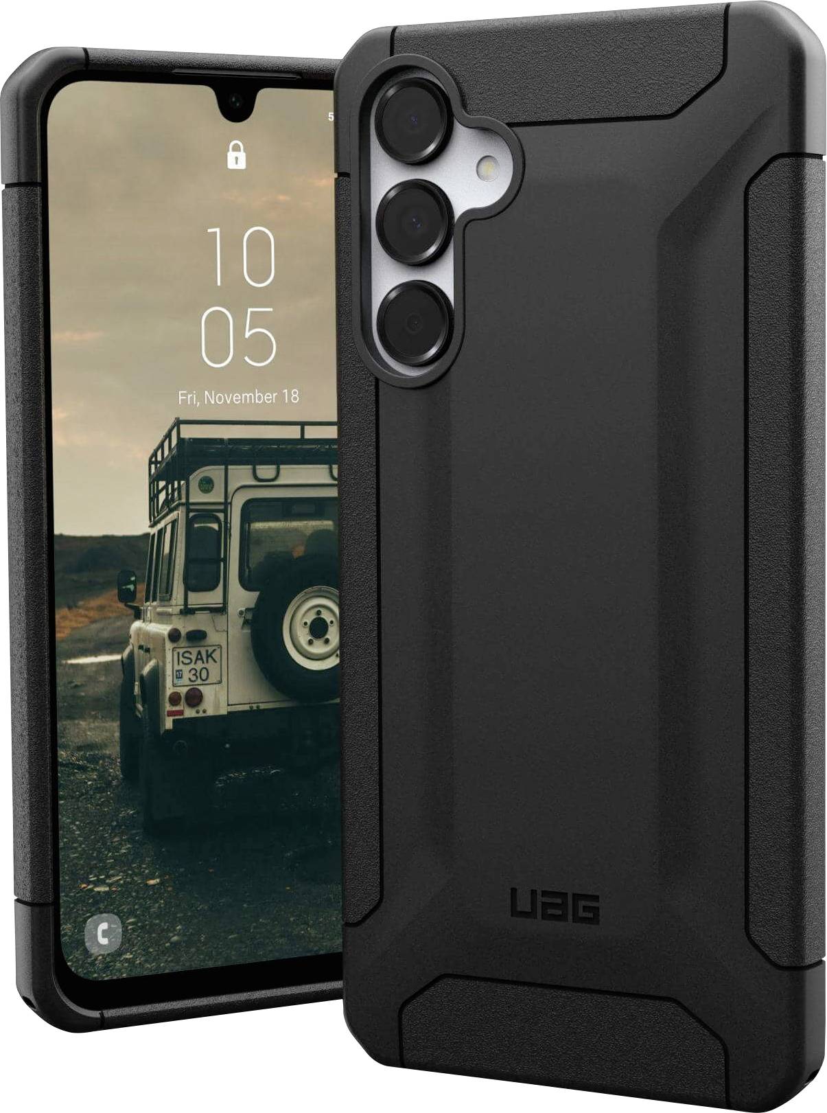 Urban Armor Gear Scout Back cover Samsung Galaxy A16 Black Shockproof 214460114040