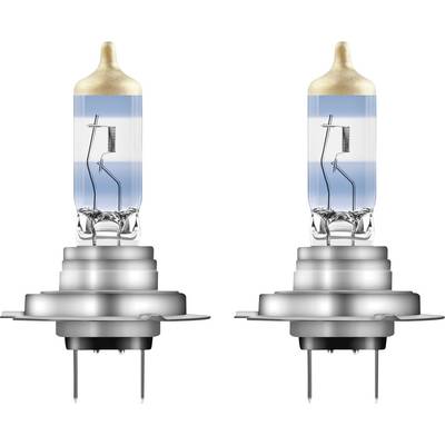 Two identical halogen lamps with metal base and glass housing, wire filament visible in the centre, against a white background.