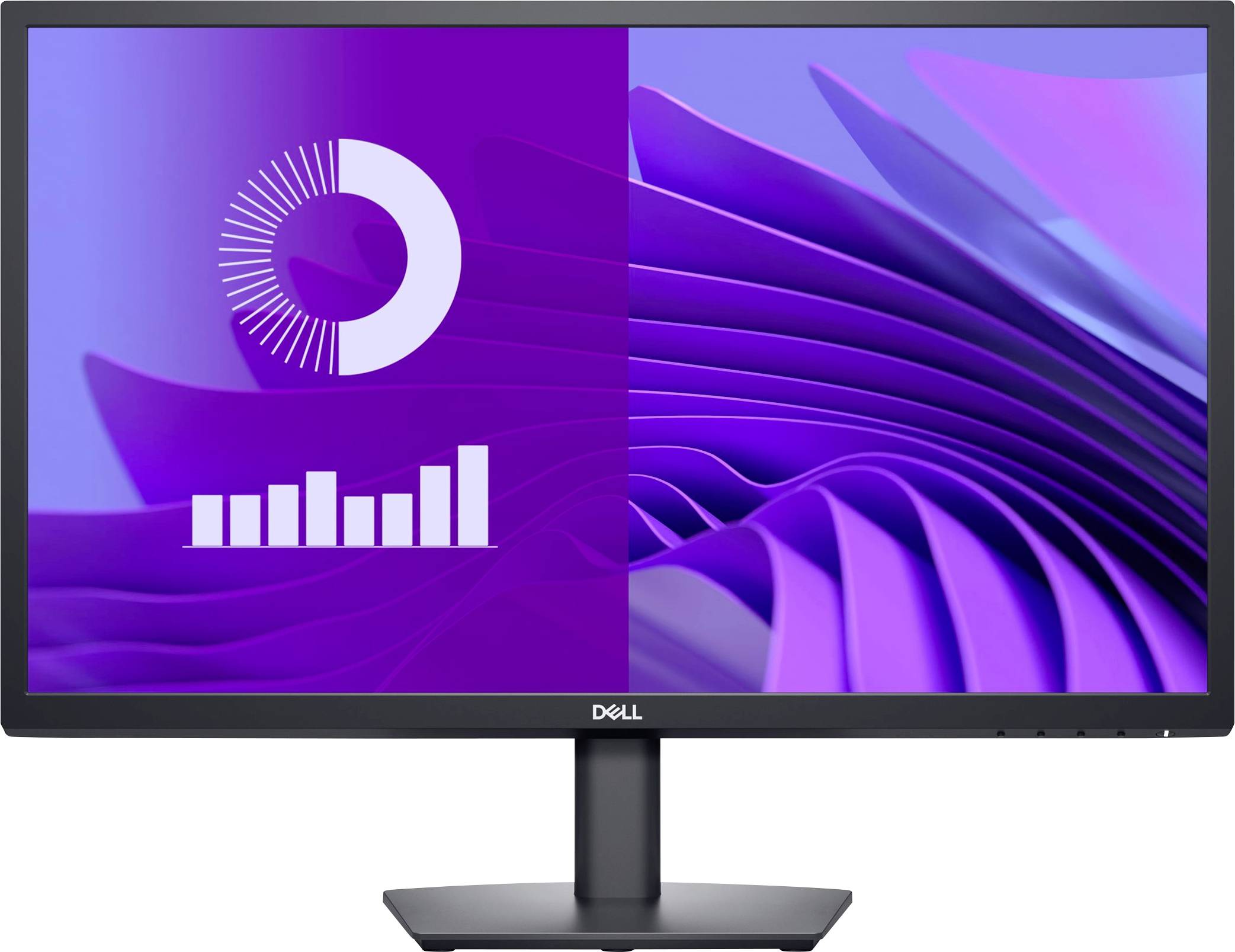 Dell E2425H LED EEC D (A - G) 60.5 cm (23.81 inch) 1920 x 1080 p 16:9 5 ms DisplayPort, VGA VA LED