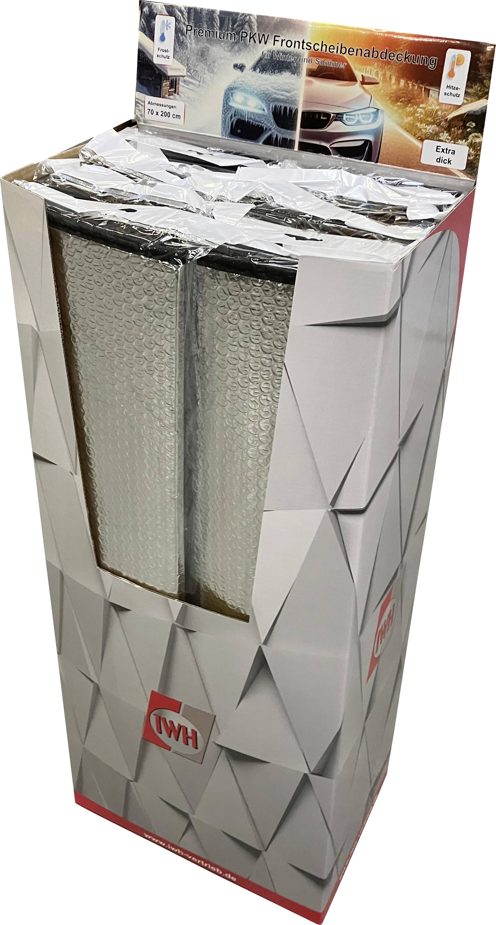 IWH Window cover (L x W) 2000 mm x 700 mm Silver