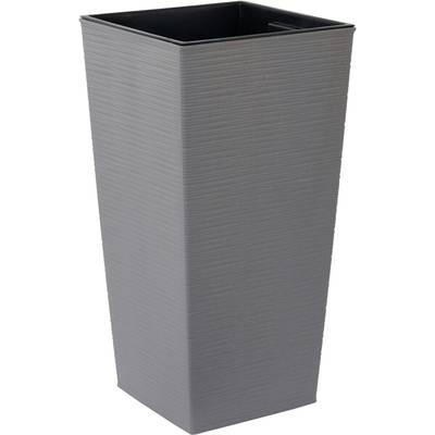 Siena Garden NIZZA GROOVE 833_27 Planter container Polypropylene Grey-0