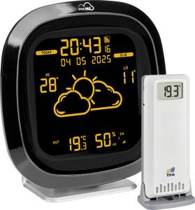 TFA Dostmann TFA.me ID-04 35.8102.01 Wi-Fi weather station Forecasts for 4 days Max. number of sensors 5