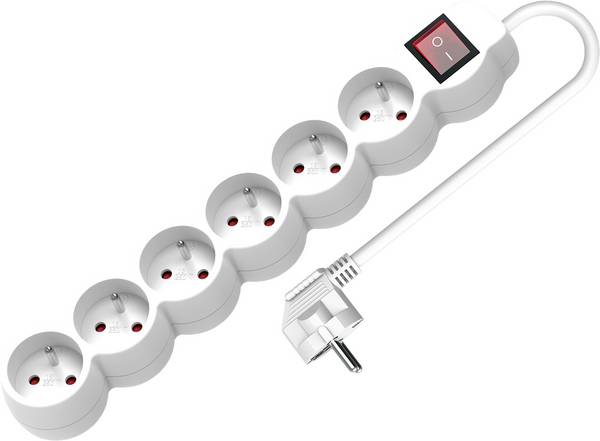 Value 19.99.0966 Power strip White CEE connector 1 pc(s)