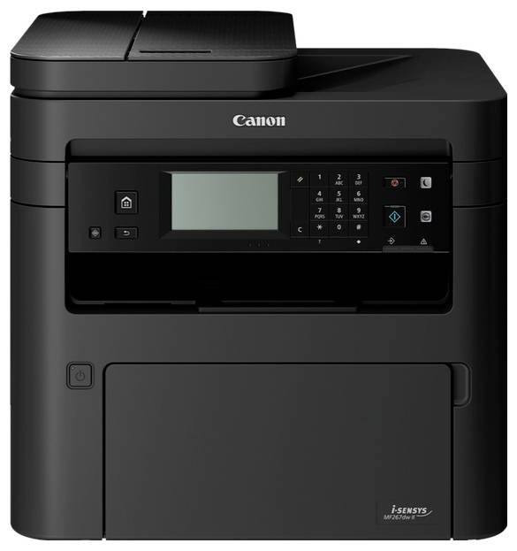 Canon i-SENSYS MF267dw II Multifunction printer Laser B/W A4 Printer, scanner, copier, fax ADF, Duplex, LAN, USB, Wi-Fi