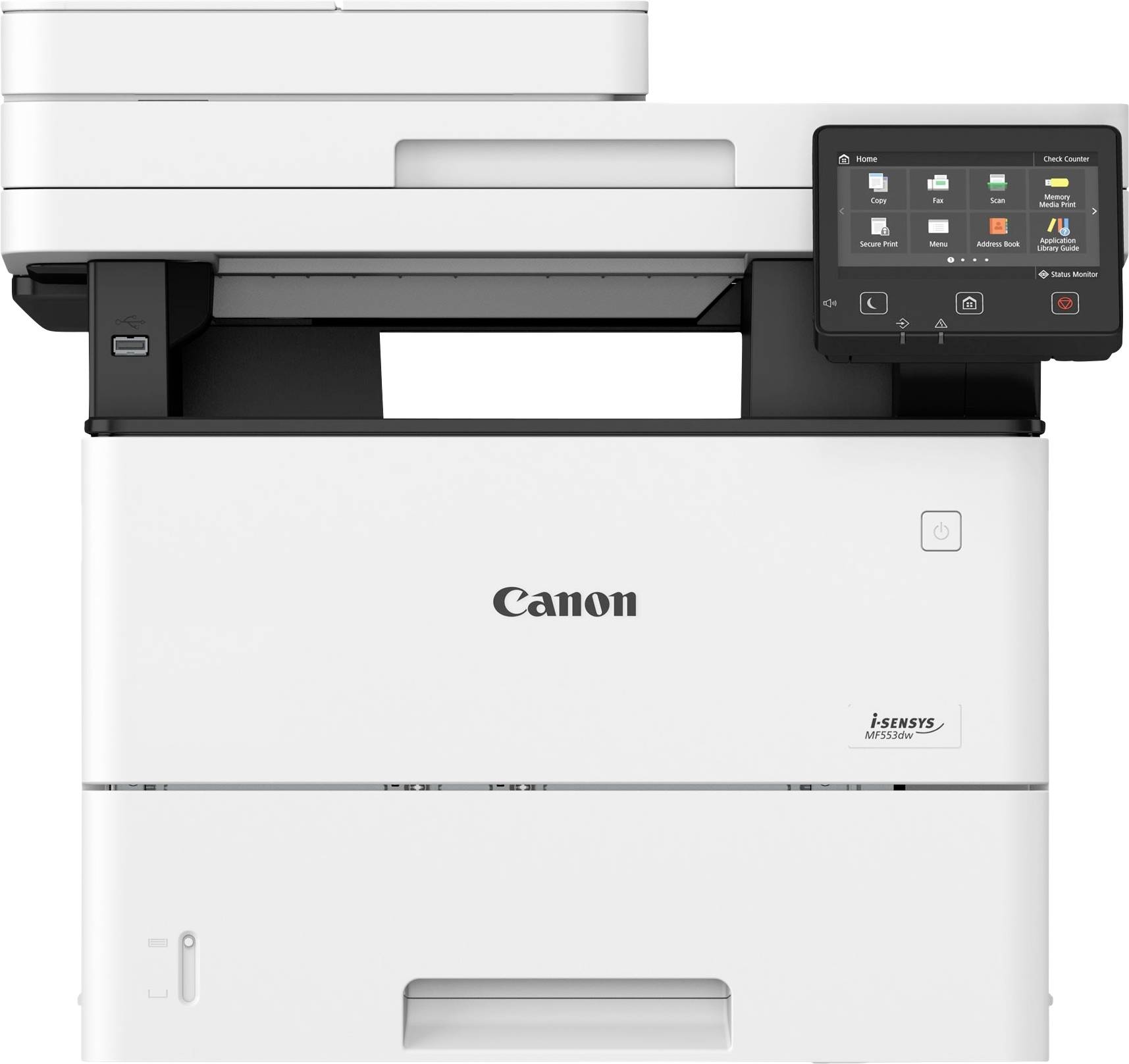 Canon i-SENSYS MF553dw Multifunction printer Laser B/W A4 Printer, scanner, copier, fax Duplex ADF, Duplex, LAN, USB, Wi-Fi