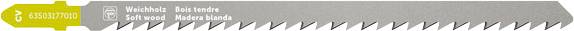 Fein 63503177010 Jigsaw blade for wood CV 130 T4 BLK SC 5 pc(s)