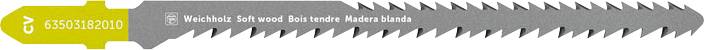 Fein 63503182010 Jigsaw blade for wood CV 95 T2.2/3.2 SW cc 5 pc(s)