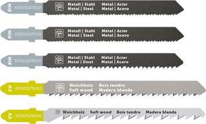 Fein 63503188010 Jigsaw blade set 5 starter set 1 Set