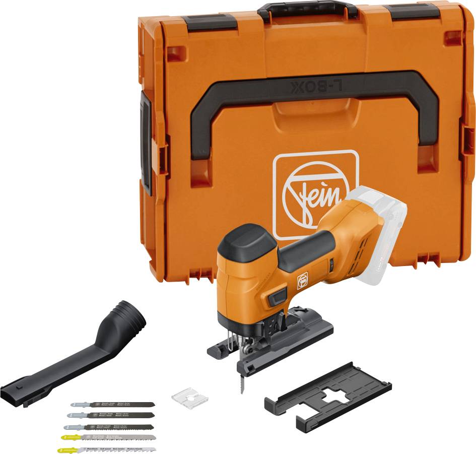 Fein F-IRON Jig 26 AS Cordless jigsaw 71360561000 w/o battery, incl. case 18 V No. of power packs included 0