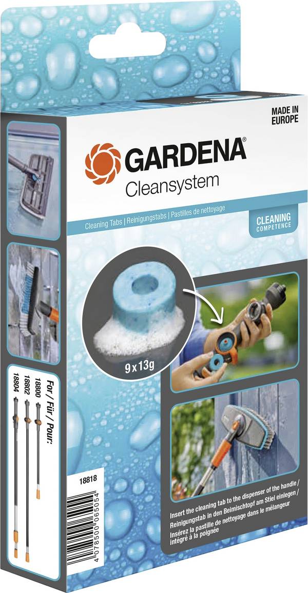 GARDENA 18818-20 Cleansystem Foam cartridge set