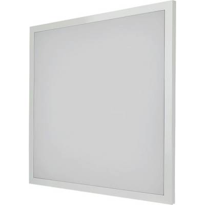 Grey square with white border, possibly a ceiling light or a panel.