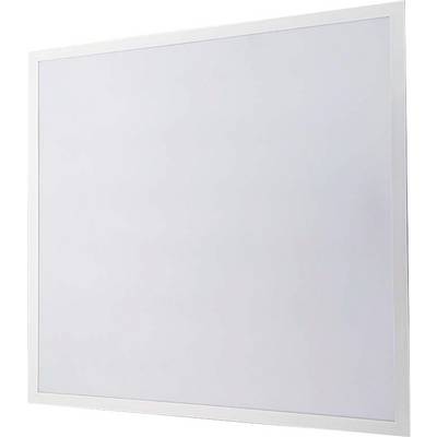 A square, white panel, possibly an LED ceiling light, against a white background.