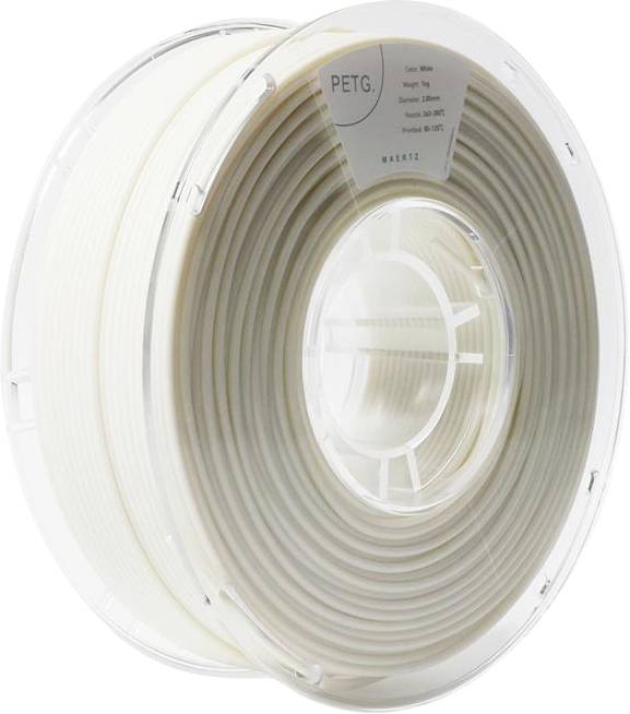 Maertz PMMA-1011-008 PMMA-1011-008 Filament PETG chemical-resistant 2.85 mm 1000 g White 1 pc(s)