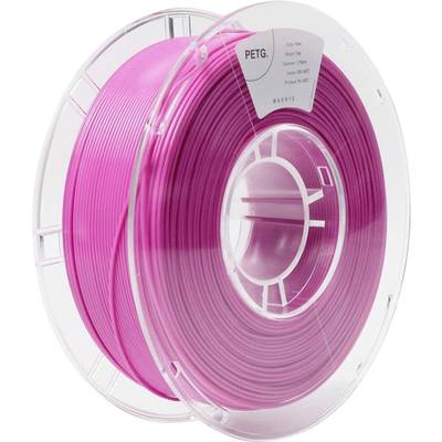 Maertz PMMA-1011-010 PMMA-1011-010 Filament PETG chemical-resistant 1.75 mm 1000 g Pink 1 pc(s)