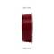 Red filament spool with dimensions: height 56.0 ± 1.5 mm and diameter 65.0 ± 1.5 mm.