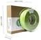 Green filament reel standing on cardboard box, Maertz logo visible. Dimensions: 250x230x67 mm ± 1.5 mm.