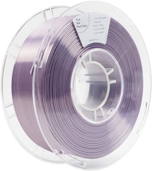Maertz PMMA-1021-006 PMMA-1021-006 Filament PLA satin satin 1.75 mm 1000 g Grey, Lavender 1 pc(s)