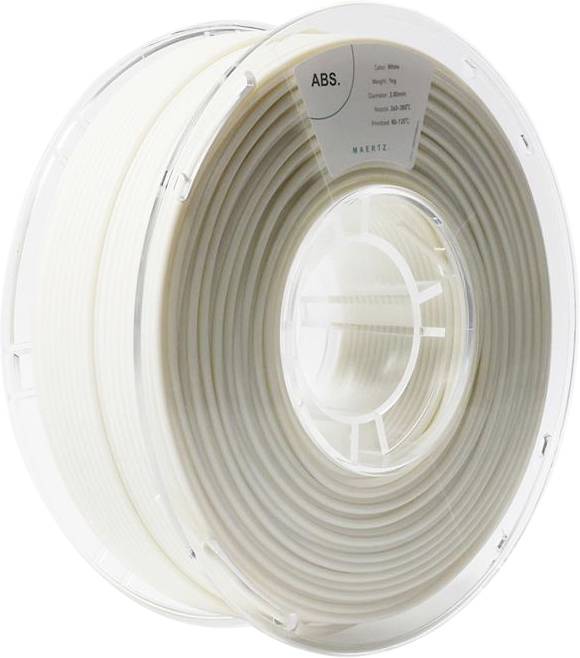 Maertz PMMA-1010-008 PMMA-1010-008 Filament ABS plastic chemical-resistant 2.85 mm 1000 g White 1 pc(s)