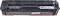 Black plastic toner cartridge housing, with label 'W2411A', CE marking and several pictograms on the side.