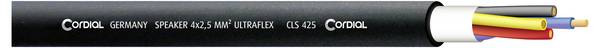 Cordial 10802 Speaker cable 4 x 2.5 mm² Black 100 m
