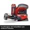 Einhell Electric Sanding Tool with Dust Collection Box and Pleated Filter for Clean Working.