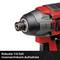 Cordless drill with 'Robust 1/4 inch internal hexagonal attachment' shows a close-up of the tool's tip.