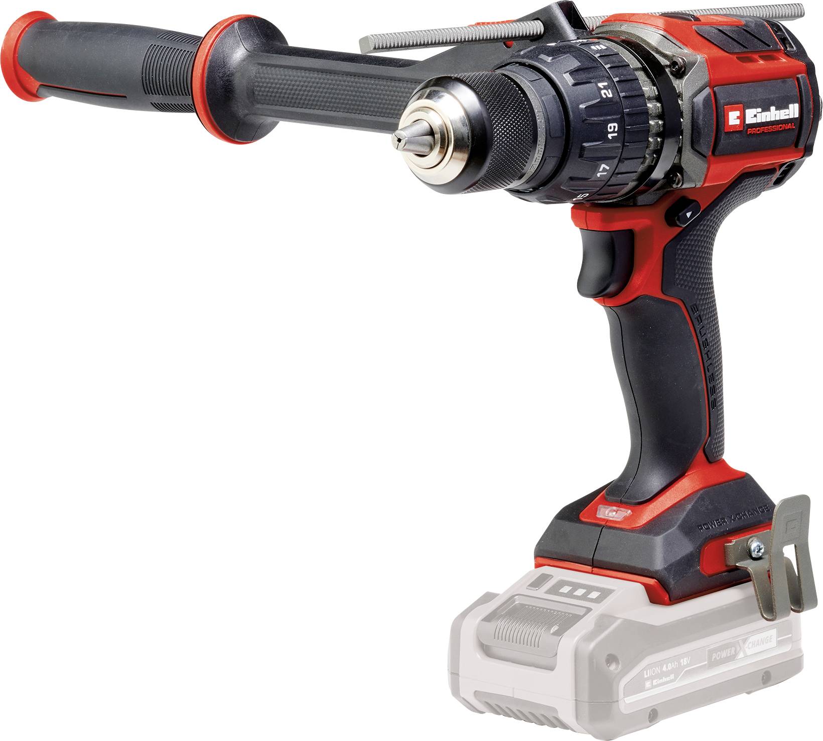 Einhell Professional Power X-Change TP-CD 18/120 Li-i BL - Solo 2-speed-Cordless impact driver w/o charger, w/o battery