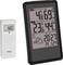 A digital thermometer shows outside '4°C, 69% rH', inside '23.6°C, 44% rH'. Below that, time '20:27' and date '14.1.24'.