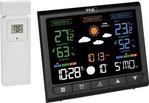 TFA Dostmann CONTRAST 35.1171.01 Wireless digital weather station Forecasts for 12 to 24 hours Max. number of sensors 3