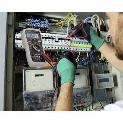VOLTCRAFT VC 480 Handheld multimeter Digital Waterproof (IP67), LoZ CAT IV 1000 V Display (counts): 600000-8