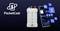 'PocketCodr' logo and device with smartphone app. App shows connection and control of sensors and devices with diagrams and symbols.