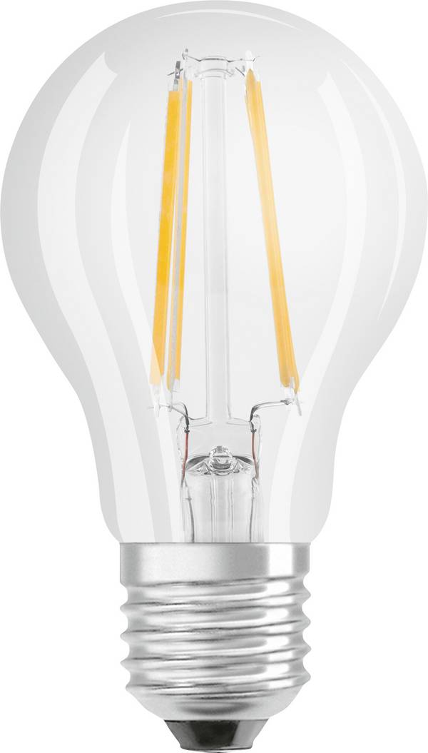 OSRAM HOMELIGHTING AC45207 LED (monochrome) EEC E (A - G) E-27 Pear shape 6.5 W = 60 W Warm white (Ø x H) 60 mm x 105 mm not dimmable 1 pc(s)