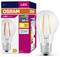 OSRAM LED light bulb and packaging, E27, 6.5W=60W, 806 lumens, warm white, Energy Class E, dimmable, 220-240V.