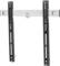 Metal wall mount for flat-screen televisions, with vertical rails and horizontal crossbar, for secure fixing.