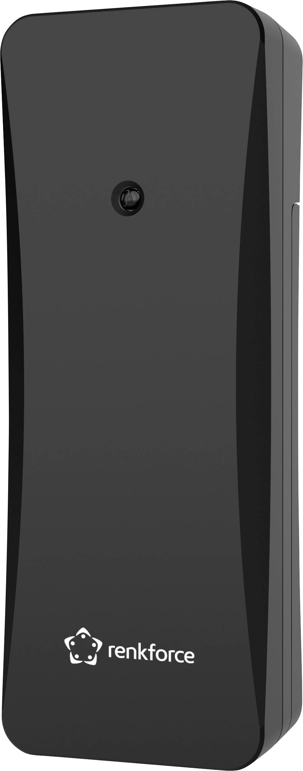 Renkforce RF-6736478 RF-E0666-BK Thermo-hygro sensor 433 MHz wireless Black