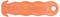 Orange safety cutter with a curved blade and ergonomic handle, bearing the words 'KLEVER KUTTER'.