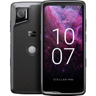 Two smartphones side by side: left showing the back with camera, right showing the front with display. Displays time as 10:07, date as 'Tue, 26 Nov'.