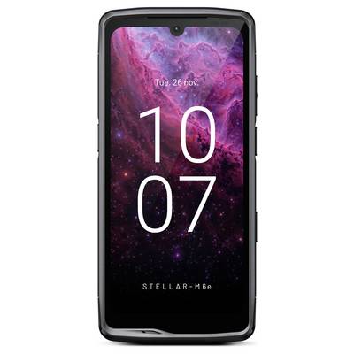 Smartphone against a background of pink, purple, and black nebulae. Date and time displayed: 'Tue, 26 Nov.', '10:07'.